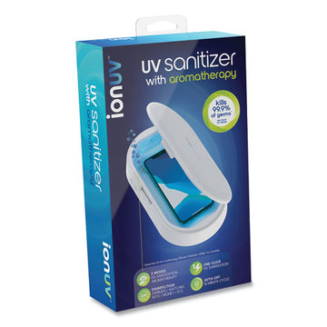 Tzumi Ionuv Sanitizer With Aromatherapy, White freeshipping - TVN Wholesale